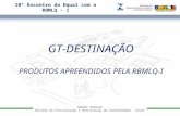 GT-DESTINAÇÃO PRODUTOS APREENDIDOS PELA RBMLQ-I