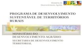 PROGRAMA DE DESENVOLVIMENTO SUSTENTÁVEL DE TERRITÓRIOS RURAIS