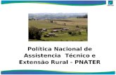 Política Nacional de  Assistencia   Técnico e Extensão Rural - PNATER