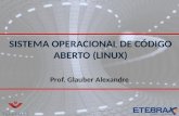 SISTEMA  OPERACIONAL DE  CÓDIGO ABERTO (LINUX)