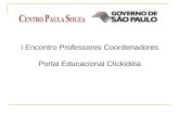 I Encontro Professores Coordenadores Portal Educacional Clickidéia