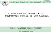 A BARRAGEM DE JAGUARI E OS PRODUTORES RURAIS DE SÃO GABRIEL