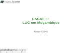 LACAF I :  LUC em Moçambique