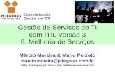 Gestão de Serviços de TI com ITIL Versão 3 6. Melhoria de Serviços