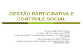 GESTÃO PARTICIPATIVA E CONTROLE SOCIAL