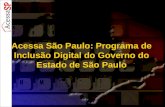 Acessa São Paulo: Programa de Inclusão Digital do Governo do Estado de São Paulo