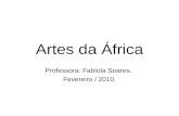 Artes da África
