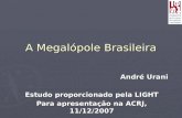 A Megalópole Brasileira