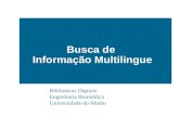 Busca de   Informação Multilingue