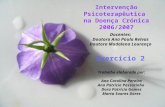 Intervenção Psicoterapêutica  na Doença Crónica 2006/2007