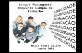 Língua Portuguesa Enquanto Língua de Trabalho