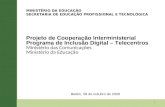 MINISTÉRIO DA EDUCAÇÃO SECRETARIA DE EDUCAÇÃO PROFISSIONAL E TECNOLÓGICA