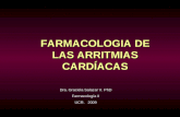 FARMACOLOGIA DE LAS ARRITMIAS CARDÍACAS