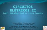 CIRCUITOS ELÉTRICOS II Prof. Edinaldo José da Silva Pereira