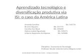 Aprendizado tecnológico e diversificação produtiva via ISI: o caso da América Latina