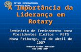 A Importância da Liderança em Rotary
