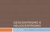 GeocentrisMO  e  Heliocentrismo