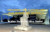 MEMBRO DO CONSELHO NACIONAL DE JUSTIÇA