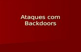 Ataques com Backdoors