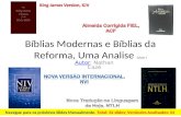Bíblias Modernas e Bíblias da Reforma, Uma Analise  Edição 1