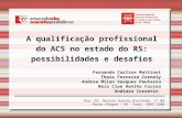 A qualificação profissional do ACS no estado do RS: possibilidades e desafios