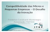 Competitividade das Micros e Pequenas Empresas – O Desafio da Inovação