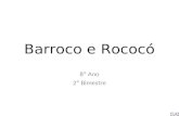 Barroco e Rococó