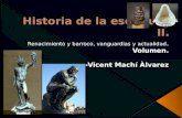 Historia de la escultura II.