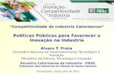 “Competitividade da Industria Catarinense”