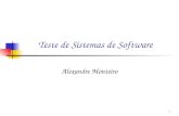 Teste de Sistemas de Software