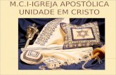 M.C. I-IGREJA APOSTÓLICA UNIDADE EM CRISTO