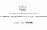 II Encontro de Arqueologia em Brasília