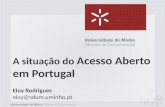 A situação do  Acesso Aberto em Portugal