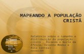 MAPEANDO A POPULAÇÃO  CRISTÃ