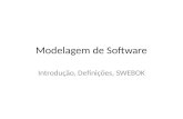 Modelagem  de Software