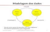 Modelagem  dos dados