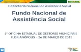 Fundo Nacional de Assistência Social