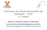 Metodologia de Desenvolvimento de Software – RUP 5. Testes