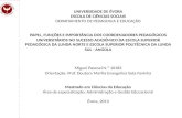UNIVERSIDADE DE ÉVORA ESCOLA DE CIÊNCIAS SOCIAIS DEPARTAMENTO DE PEDAGOGIA E EDUCAÇÃO