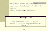Tubulopatias Ana Cristina Simões e  Silva Profa  Titular do Departamento de Pediatria