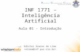 INF 1771 –  Inteligência  Artificial