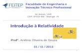 Prof°.  Antônio Oliveira de Souza 01  /  11  / 2013