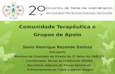 2º Encontro da Rede de  Atendimeno  de Goiás Comunidade Terapêutica e Grupos de Apoio
