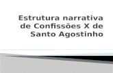 Estrutura narrativa de Confissões X de Santo Agostinho
