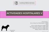 Actividades Hospitalares V