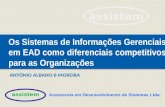Os Sistemas de Informações Gerenciais em EAD como diferenciais competitivos para as Organizações