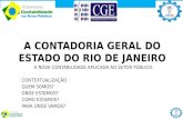 A Contadoria Geral do Estado do rio de Janeiro