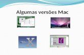 Algumas versões  Mac