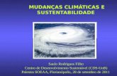 MUDANÇAS CLIMÁTICAS E SUSTENTABILIDADE