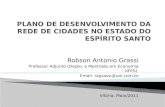 Plano de Desenvolvimento da Rede de Cidades no Estado do Espírito Santo